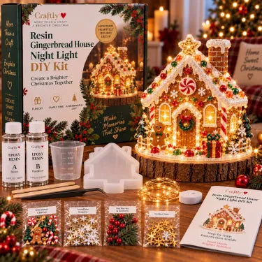 ๐ DIY Christmas Tree Night Light Kit โ ๐ Step-by-Step Guide Included