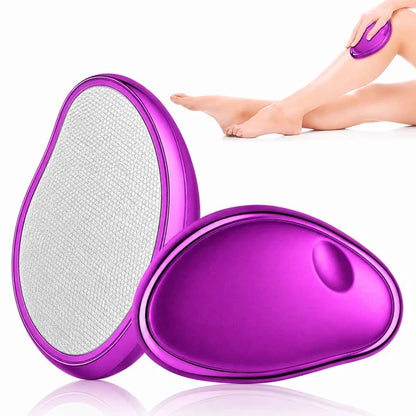 ✨50% OFF NOW! Palm‑Fit Hair Eraser for Quick At‑Home Grooming, Painless Crystal Hair Remover, Eco‑Friendly Reusable Physical Hair Removal Tool for Legs, Arms & Body