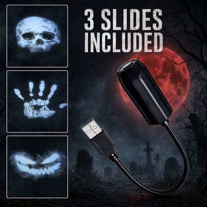 Plug‑and‑Play HD Holiday Projector, Multi‑Scene Projection Light for Christmas, Halloween & Faith‑Themed Decor
