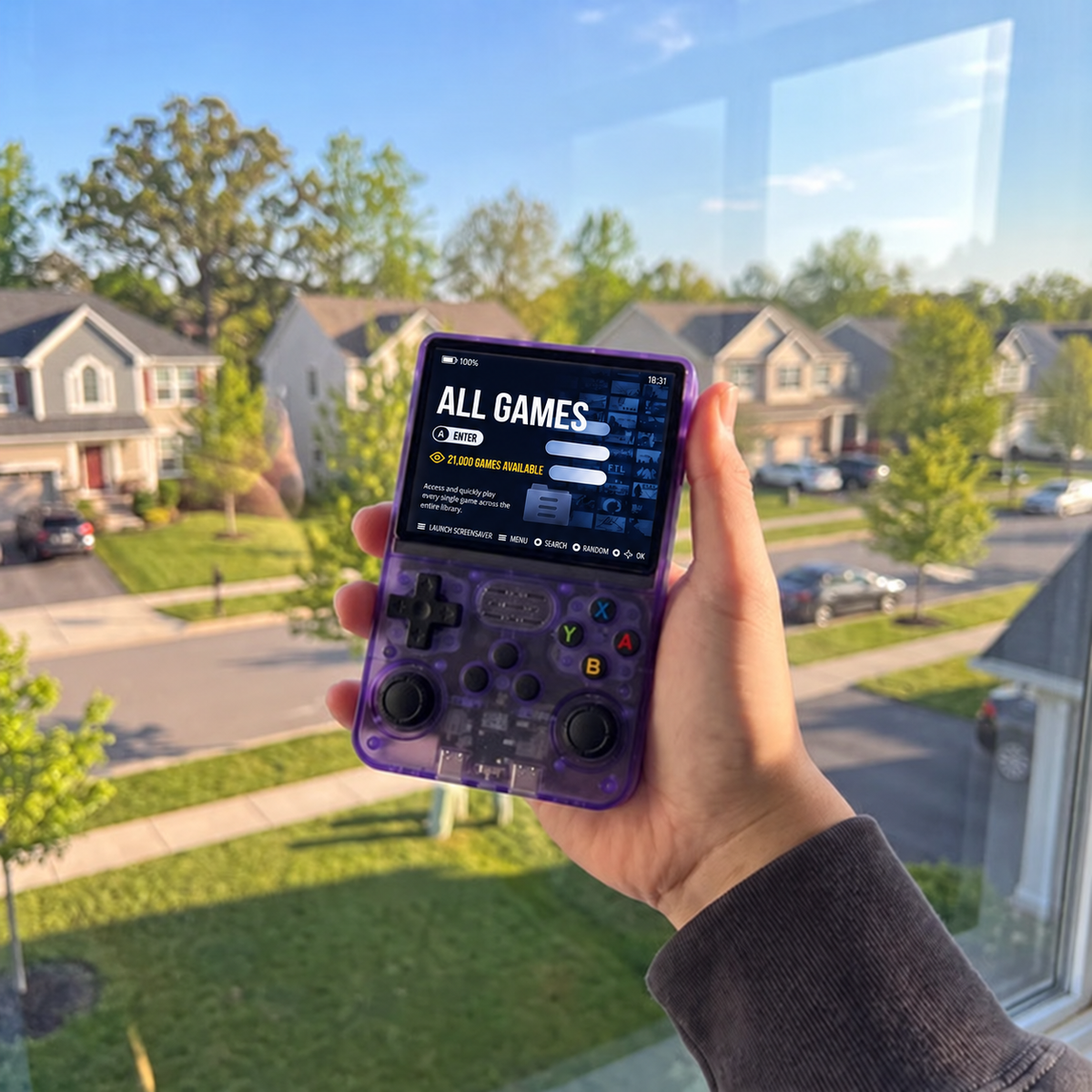 Mysorvyn Pro 2.0 — R36S Retro Handheld Console