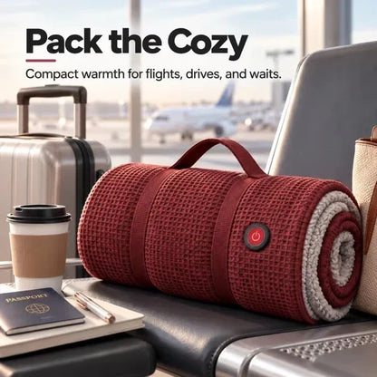 🛋️ Wearable Heated Blanket for Cozy Couch & Desk Comfort 🔥