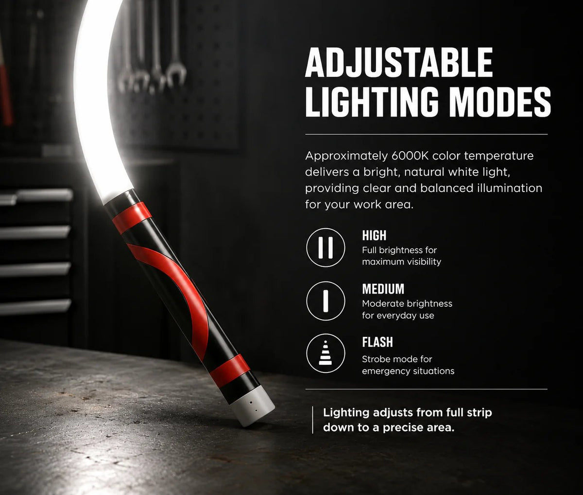 🔥LED Car Repair Light Flashlight