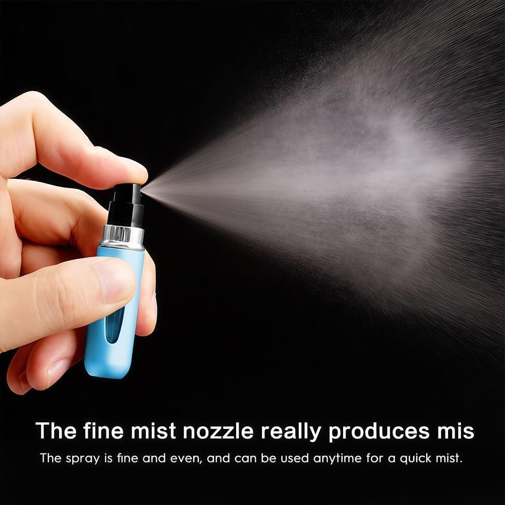Take your favorite signature scent anywhere｜No spill, no mess, quick bottom‑fill design