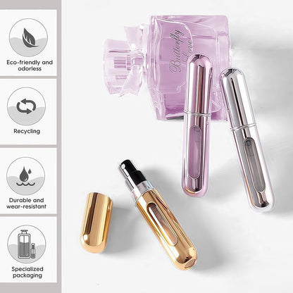 Take your favorite signature scent anywhere｜No spill, no mess, quick bottom‑fill design