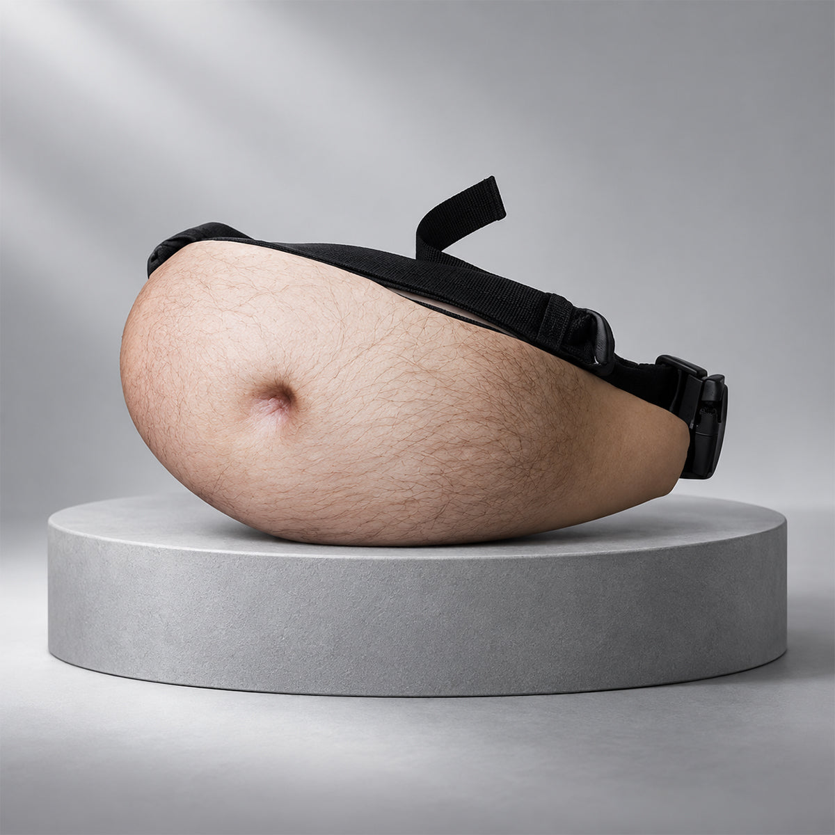 Funny Belly Bag – Realistic Big Belly Novelty Waist Bag