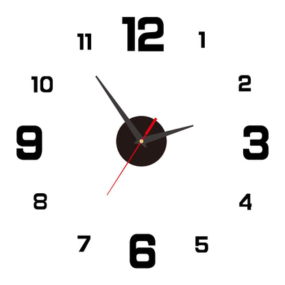 🥳2026 HOT SALE🥳⏰3D DIY Luminous Acrylic Wall Clock Set