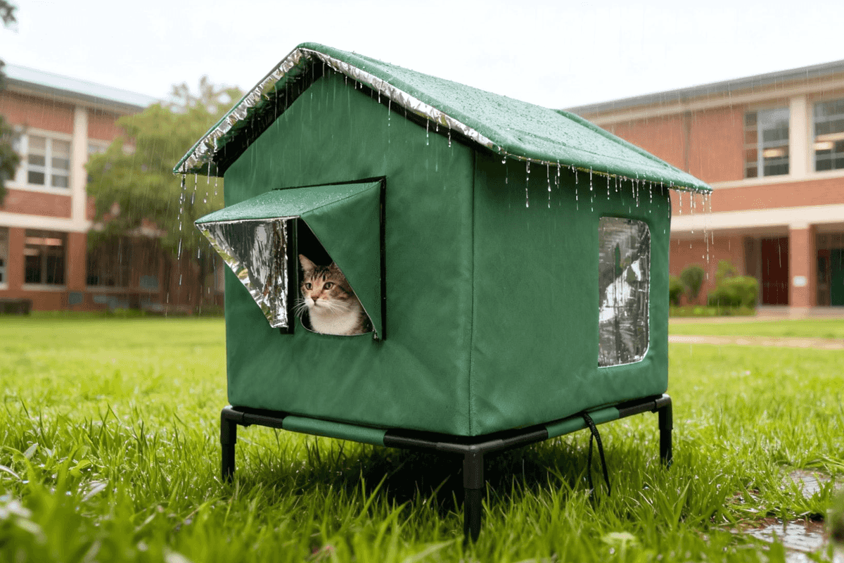 Set up the shelter
