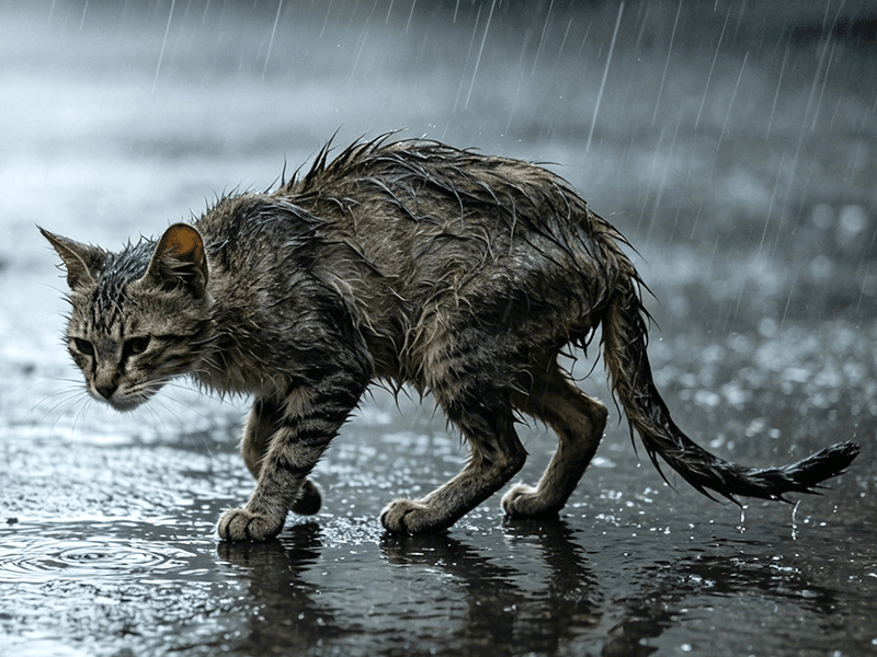 Heavy rain