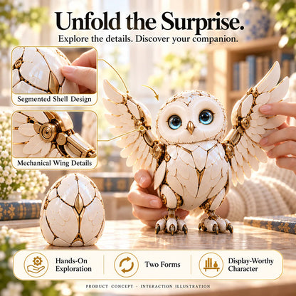 🦉 2-in-1 Transforming Mechanical Owl Egg – A Mystery Egg, a Remarkable Owl Reveal 🎁