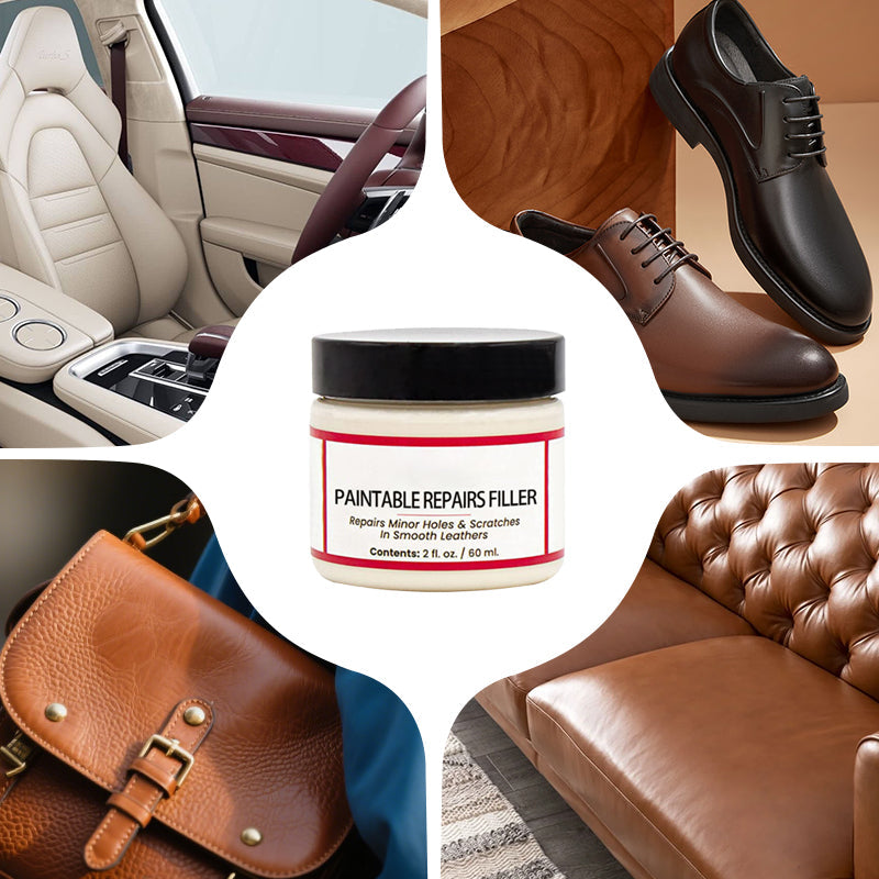 🧽Leather repair cream🚗 – fills deep scratches & cracks, restores smooth feel, safe for all leather types