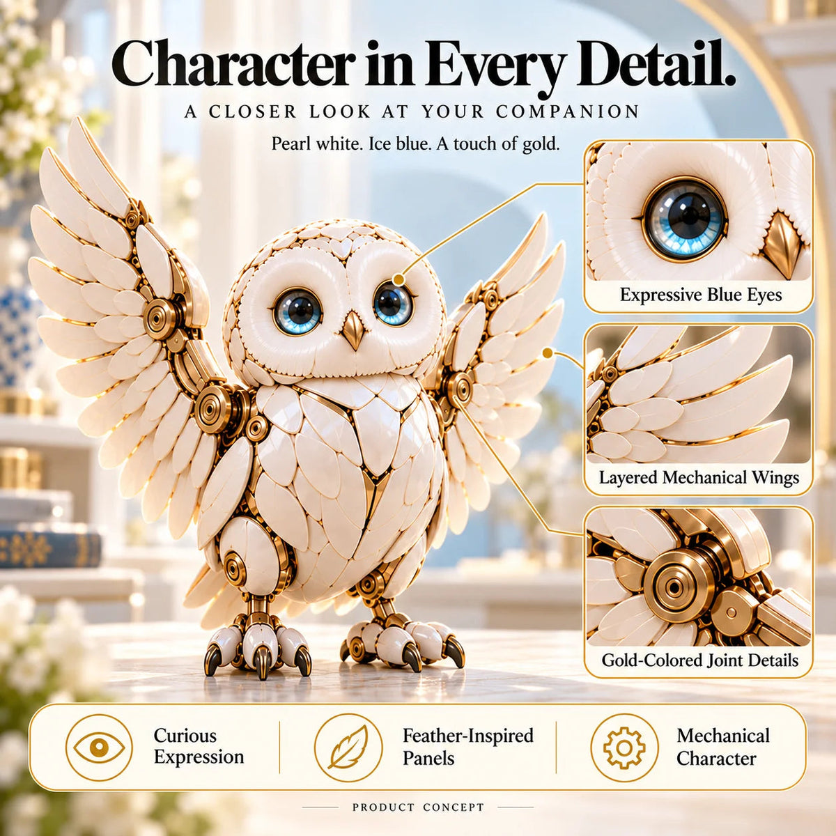 🦉 2-in-1 Transforming Mechanical Owl Egg – A Mystery Egg, a Remarkable Owl Reveal 🎁