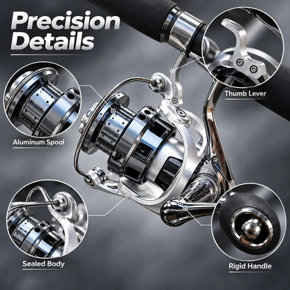 🎣 Single-Hand Jigging Reel
