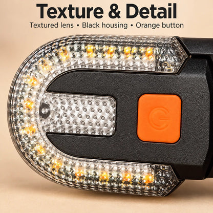 Bicycle Rear Turn Signal Light with Directional Remote