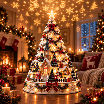 🏆 60,000+ Sold - 🎄Christmas Village Lightscape Tree