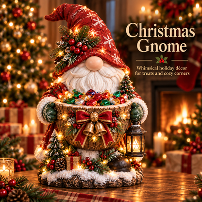 🎄✨ Lighted Christmas Candy Bowl Collection – 5 Festive Holiday Designs