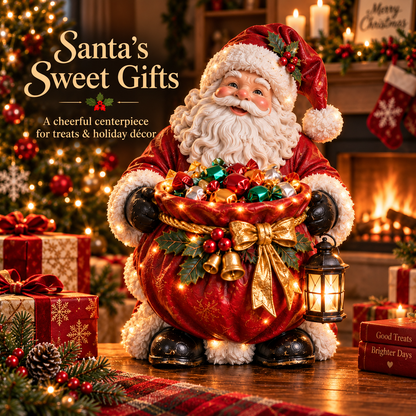 🎄✨ Lighted Christmas Candy Bowl Collection – 5 Festive Holiday Designs