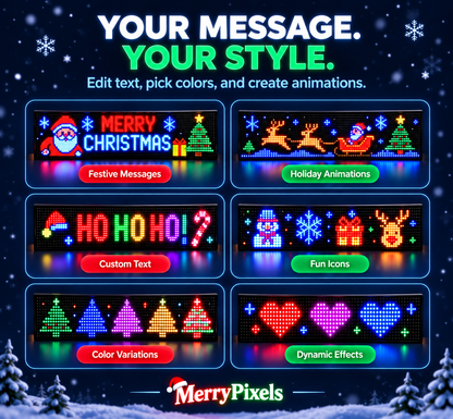 Merry Pixels Display