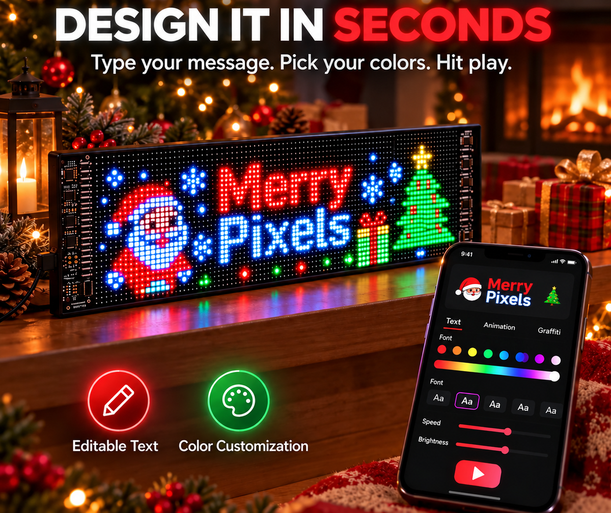 Merry Pixels Display