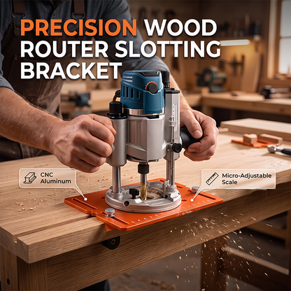 mysorvyn Precision Wood Router Slotting Guide Bracket