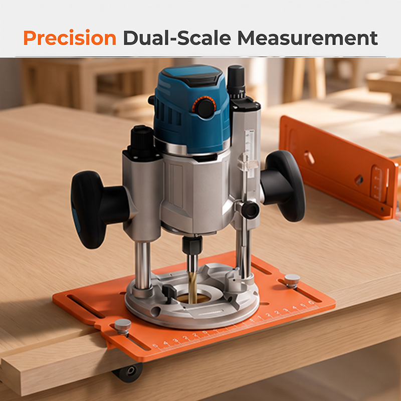 mysorvyn Precision Wood Router Slotting Guide Bracket