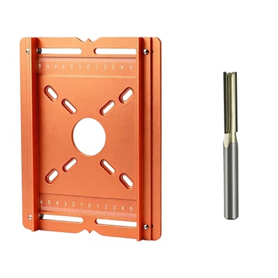 mysorvyn Precision Wood Router Slotting Guide Bracket